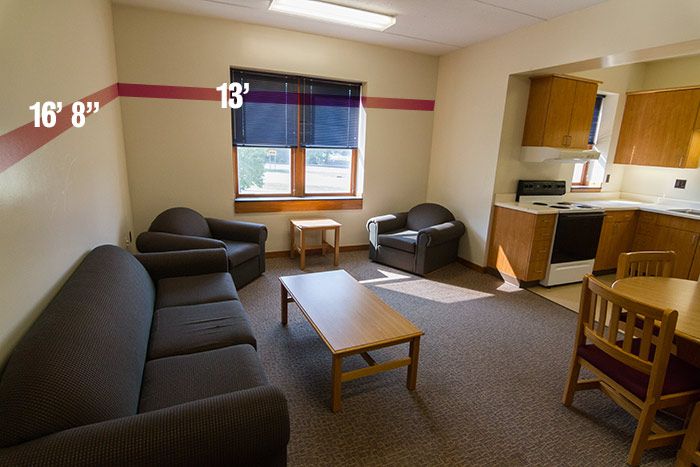 Mae Harrison Karro Residential Village (The Mae) living area