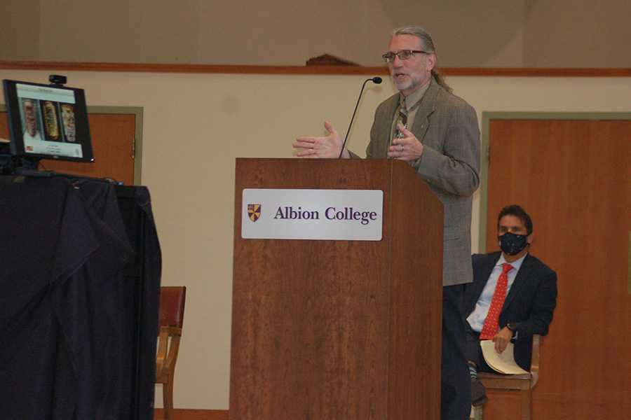 Dr. Joel Palka, professor of anthropology, Arizona State University