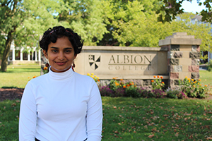 Tanya Jagdish, '22, Albion College