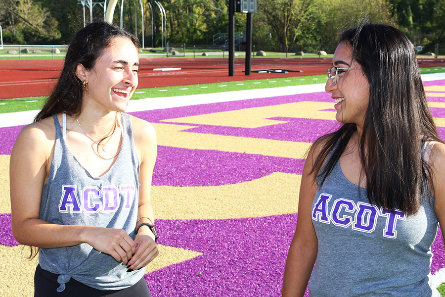 Isabela Urbanski (left) and Jackie Espinoza