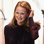 A headshot of a woman.