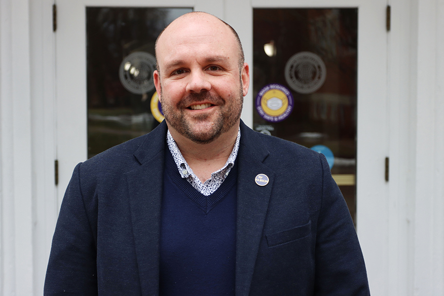 Clark Dawood, '98, assistant dean for community living and student conduct, Albion College