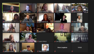 Brits get together for a virtual tailgate.