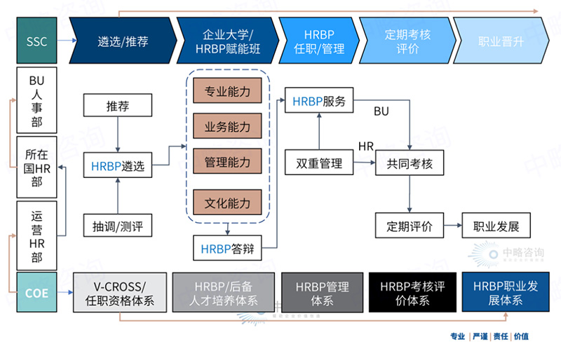 国际化HRBP体系框架模型